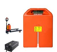 HJGHY 48v 20ah, Batteria LiFePO4 da 24V 20Ah/36Ah per Carrello elevatore Elettrico e Batteria da 48V 20Ah per transpallet Elettrico, con Caricabatterie