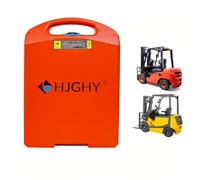 HJGHY 48v,20Ah, Batteria per carrelli elevatori elettrici da 48 V 15 Ah 20 Ah Batterie di Backup per Camion al Litio Ferro fosfato da 24 V 20 Ah 30 Ah 40 Ah per carrelli elevatori elettrici