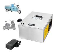 HJGHY 48v,72Ah, Batteria al Litio Ferro fosfato LiFePO4 per Moto da 48 V, 60 V, 72 V, 50 Ah, 72 Ah, 85 Ah, 100 Ah, batterie per Bici elettriche, ciclomotori e tricicli