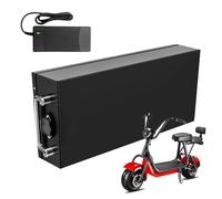 HJGHY 60v,15Ah, Batteria per Moto elettrica da 60 V 12 Ah 15 Ah 20 Ah 25 Ah Batteria per Scooter Elettrico a Due Ruote da 60 Volt per Motore per Bicicletta elettrica con Pneumatici Larghi