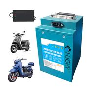 HJGHY 72v,20Ah, Batteria per Moto elettrica da 60 V 20 Ah Batteria al Litio Ferro fosfato LiFePO4 da 72 V 20 Ah con Caricabatterie per Motori per motociclette ciclomotori da 0-1500 W