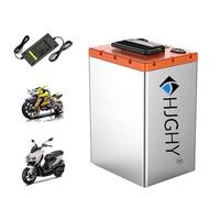 HJGHY 72v 40ah, Batteria al Litio Ferro fosfato LiFePO4 da 60 V 45 Ah 72 V 40 Ah 58 Ah Batteria per Moto elettrica da 60 Volt Batterie Ricaricabili per Motori da 0 a 4000 W con Caricabatterie