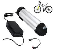 HJGHY Batteria agli ioni di Litio a Forma di Bottiglia per Bici elettrica da 36 V, 48 V, 8 Ah, 10,4 Ah, 12 Ah, 15 Ah, con caricabatteria.,48v,10.4Ah