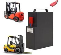 HJGHY Batteria al Litio 24V 20Ah Batteria per Carrello elevatore Elettrico Batteria agli ioni di Litio Batteria per Camion logistico da 24 Volt con Porta Anderson per Kit Motore da 500W