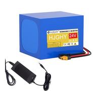 HJGHY Batteria al Litio da 12 V 30 Ah per Barca da Traino con Rete, Elevata Corrente di Uscita, Batteria per Pompa dell'Acqua da 24 V 26 Ah, Pacco Batteria agli ioni di Litio,24v,26Ah