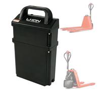 HJGHY Batteria al Litio da 24 V per transpallet | Batteria 24V 20Ah per transpallet elettrico / stoccatore, con spia di indicazione, per EPT12-EZX/MT12