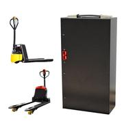 HJGHY Batteria al Litio da 48 V per transpallet e Carrello elevatore. | Batteria per transpallet/impilatore da 48 V 10 Ah 15 Ah 20 Ah, batteria di ricambio ricaricabile