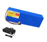 HJGHY Batteria al Litio per Bici elettrica da 72 V 12 Ah 15 Ah 20 Ah 25 Ah 30 Ah 35 Ah 40 Ah 45 Ah per Scooter Elettrico, batterie agli ioni di Litio per Biciclette elettriche,72v,35Ah
