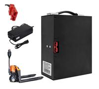 HJGHY Batteria al Litio per Carrello elevatore Elettrico da 48 V 10 Ah 20 Ah 30 Ah, Batteria per transpallet per carico e Scarico, Motore per carrelli.