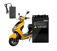 HJGHY Batteria al Litio per Moto elettrica da 48 V, 60 V, 72 V, 40 Ah, 50 Ah, 60 Ah, 75 Ah, 80 Ah, per Triciclo e Moto.,72v,60Ah