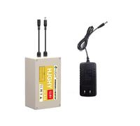 HJGHY Batteria LiFePO4 da 12,8 V, 12 Ah, 18 Ah, 36 Ah, Batteria di Backup al Litio Ferro fosfato CC Ricaricabile a Lunga Durata da 12 V,Two,12V 36Ah