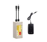 HJGHY Batteria LiFePO4 da 12,8 V, 12 Ah, 18 Ah, 36 Ah, Batteria di Backup al Litio Ferro fosfato CC Ricaricabile a Lunga Durata da 12 V,Two,12V 12Ah