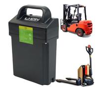 HJGHY Batteria per Carrello elevatore Manuale da 24 V 20 Ah | Batteria al litio da 24 Volt 20 Ah per carrello elevatore con luci, compatibile con transpallet EPL1531/MT12/MT15C