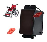 HJGHY Batteria per Sedia a rotelle elettrica 24V 10Ah 12Ah 15Ah 20Ah Batterie al Litio con BMS 24V Batteria sostituibile per batterie per Scooter elettrici Motore 240W-480W,Red Anderson 24v20ah