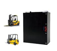 HJGHY Batterie al Litio Ferro fosfato da 48 V 15 Ah, Batteria per Camion di carico e Scarico da 48 Volt 15 Ah per Motore di carrelli elevatori/trasportatori elettrici