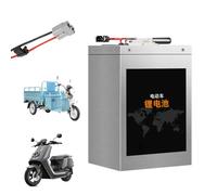 HJGHY Batterie al Litio Ricaricabili per Moto da 60V, 72V e 48V