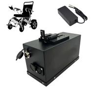 HJGHY Pacco batterie al Litio da 24 V per Sedia a rotelle elettrica