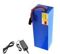 HJGHY T Plug,48V 25Ah, Batteria agli ioni di Litio da 48 V 10 Ah 12 Ah 15 Ah Batteria al Litio da 48 V 20 Ah 18 Ah 25 Ah in PVC con caricabatteria per Moto e Scooter