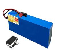 HJGHY T Plug, Batteria agli ioni di Litio da 60 V e 40 Ah, 16S8P, in PVC, con capacità Maggiore, per Due Ruote, per Moto, ciclomotore e Scooter, con caricabatteria