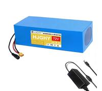 HJGHY Xt60,72V 40Ah, Pacco Batteria agli ioni di Litio da 72 V 20 Ah 30 Ah 40 Ah Batteria agli ioni di Litio in PVC da 72 Volt per Motori di Biciclette e motociclette elettriche da 0 a 3000 W