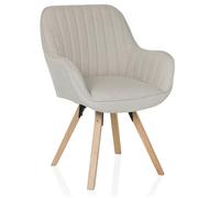 SCANDI SOFT - Sedia imbottita Crema