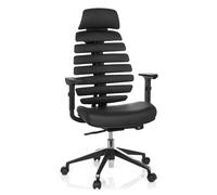 ERGO LINE II PRO | Pelle - Sedia da ufficio professionale Nero