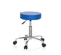 OPERATOR II - Sgabello girevole Blu
