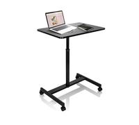 HJH Office 802111 - Tavolino da lavoro per laptop VM-SU, 70 x 48 cm, altezza regolabile fino a 114 cm, modello 2