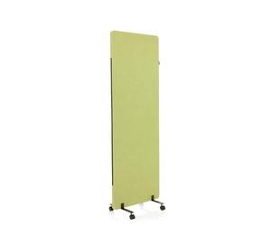 hjh OFFICE 891005 Divisori acustici mobile FLEXMIUT 177 x 60 cm, Singolo, Pannello divisorio, Tessuto Verde