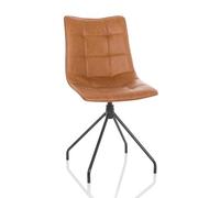 TARVISO PU - Sedia imbottita Marrone