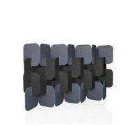 FLEXMIUT PLUG | Set da 4 pezzi (A x L x P) 114 x 174 x 25 cm - Parete divisoria Grigio scuro