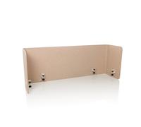 FLEXMIUT U | 160 cm - Divisorio per scrivania Beige
