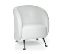 ST. LUCIA | 1 posto - Poltrona imbottita Bianco