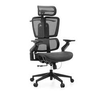 Ergo U2 Pro3 | Rete in nylon - Sedia da ufficio professionale Nero