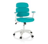 HJH Office sedia girevole per bambini KID ERGOLINO W con schienale ergonomico, blu, 736430