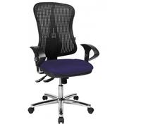 HJH SOLUTION DELUXE AL.U2 - Sedia da ufficio professionale Blu