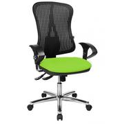 HJH SOLUTION DELUXE AL.U2 - Sedia da ufficio professionale Verde