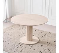 HJhomeheart Tavolo da Pranzo da 115 cm, Tavolo da Cucina Rotondo Moderno e Minimalista, Adatto a Cucine e Sale da Pranzo - YDS