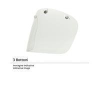 HJHT01 Visiera chiara 3 bottoni HJC universale