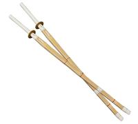 HJHUUA (80 cm,100 cm,120 cm) Spada da Samurai in bambù Naturale,Spade in Legno per Pratica Kendo,Katana in Legno Giapponese Fatta a Mano per Allenamento,Regali,Cosplay -1 pz/2 pz