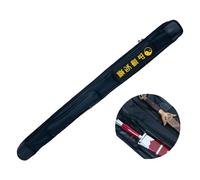 HJHUUA Fodero per Spada Impermeabile Nero da 130cm,Borsa per Spada a Doppio Strato,può Contenere 2 Spade,Borsa per Spada in Tessuto Oxford per Spada Tai Chi,Spada Samurai,bokken,Katana