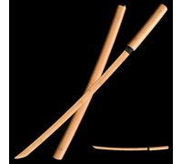 HJHUUA Katana di bambù Naturale•Pratica di Arti Marziali Kendo•Spade di Legno da 101 cm•Bokken Fatto a Mano