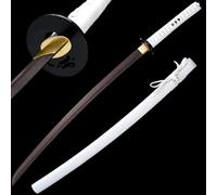 HJHUUA Katana in Legno con Fodero•Pratica di Arti Marziali Kendo•Accessori per Cosplay•Bokken Fatto a Mano da 103 cm•Spade da Samurai in Legno