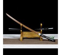 HJHUUA Spada Samurai da 103 cm,Katana in Legno con Fodero,Lama in Palissandro Naturale,Spada Fatta a Mano per Allenamento Kendo,Decorazioni,Oggetti di Scena per Giochi di Ruolo,Arti Marziali