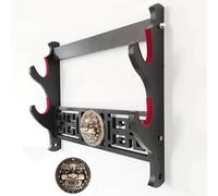 HJHUUA Supporto per Esposizione per Spada con Montaggio a Parete,Supporto per Katana con Gancio,Supporto per Spada per Esposizione,per Katana Wakizashi Tanto Supporta Tutte Le Spade (1/2/3/4 Livelli)