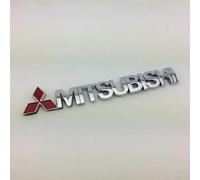 HJHYYHG Auto Stemmi, per Mitsubishi 3D Adesivo, Decorazione Esterni Adesivi, Decorazione per Auto