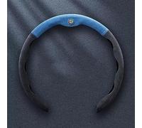 HJHYYHG Coprivolante, per Alfa Romeo Mito Brera GT Giulietta Giulia Stelvio Tonale Confortevoli Durevole Copri sterzo Auto Antiscivolo, con Protettore Antiscivolo,B