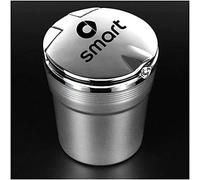 HJHYYHG Posacenere per Auto, per Smart 451 Brabus Smart Fortwo 453 Forfour posacenere Automatico,Accessori per Auto,per Auto, casa, Ufficio.