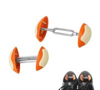 HJIAMA 2 Pezzi Forme per Scarpe, Plastica Tendiscarpe, Antiscivolo, con Viti Rotanti, Allarga Scarpe, per Tacchi Alti, Ballerine, Scarpe Ginnastica, Larghezza Apertura 7-12 cm