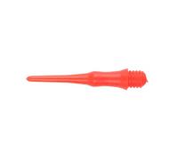 HJIAMA 200 Pezzi Freccette Soft, 27 mm Freccette Punta Plastica 2BA, Ricambio Freccette Professionali Punta Plastica Rosso, Freccette per Principianti Amatoriali Freccette